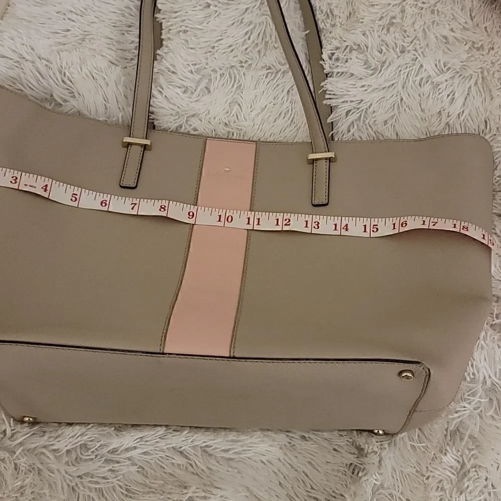 Kate Spade New York Medium Harmony Cedar Street Racing Stripe Tote